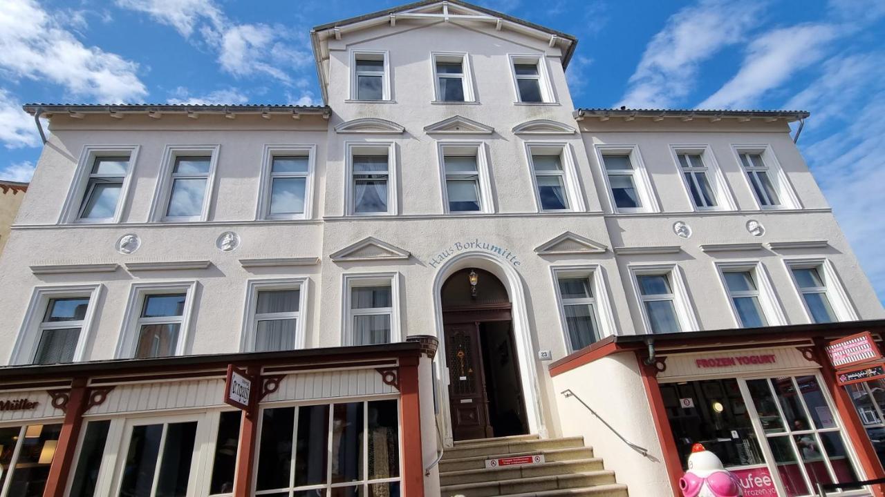 Haus Borkumitte Appartement Luettje Hoern ภายนอก รูปภาพ